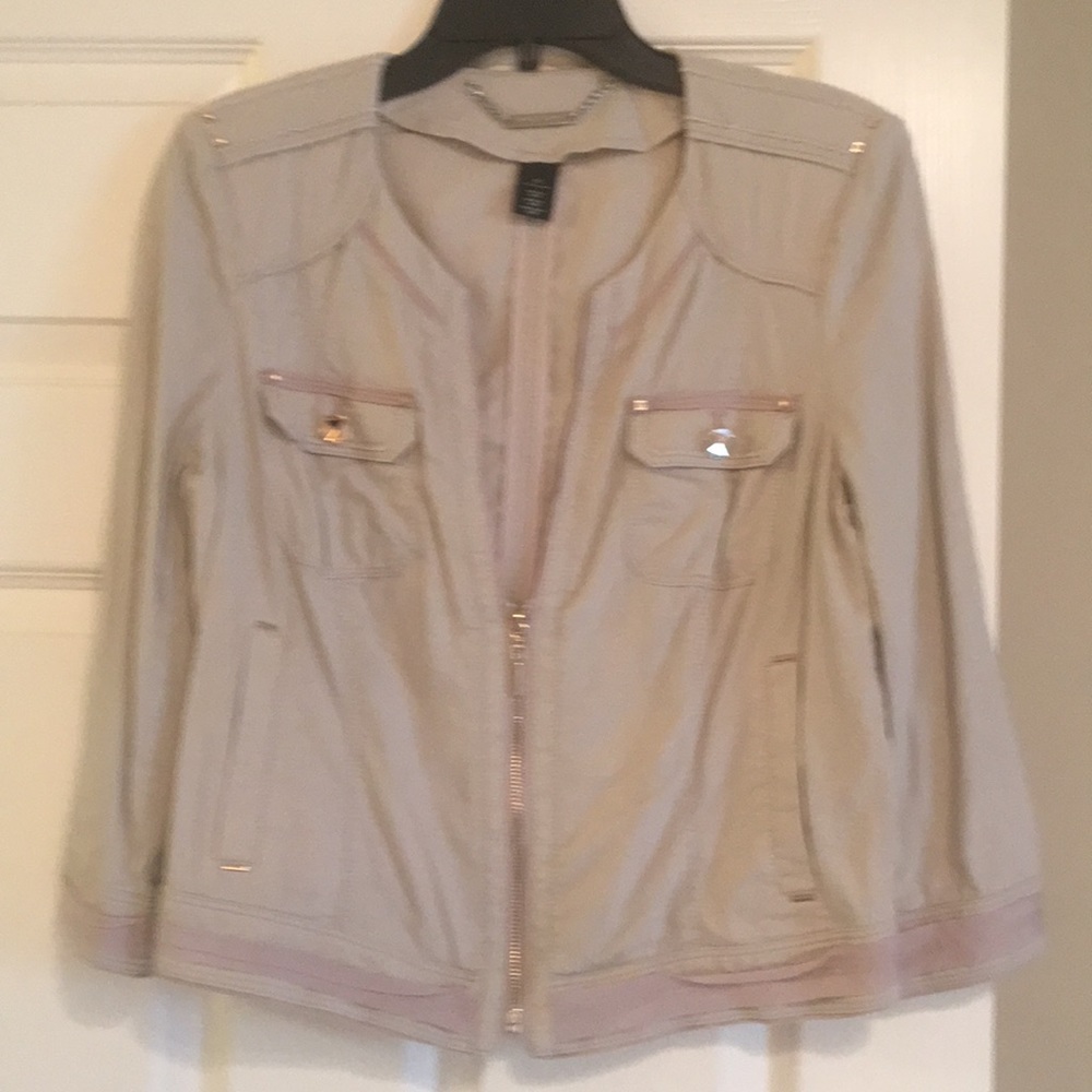 Cropped cargo jacket